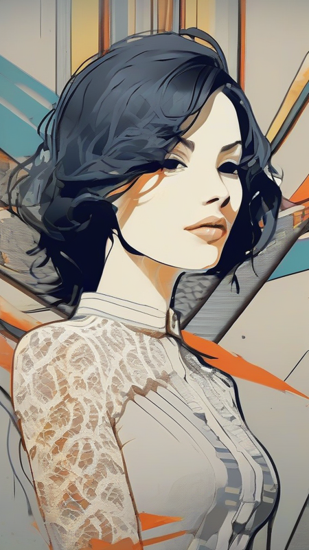 AI generated artwork created with MorphD models